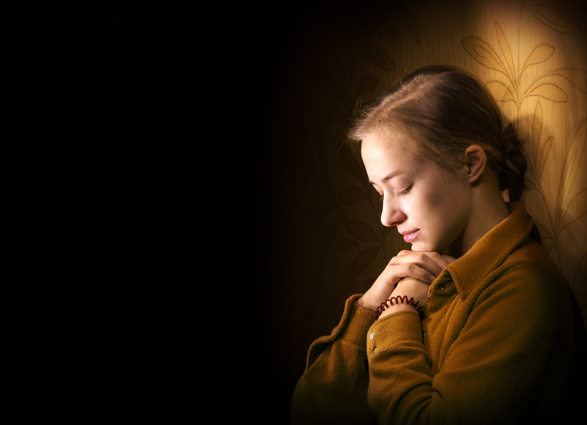 Young Woman Praying