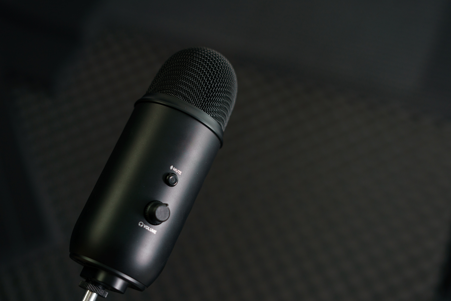 Close-up of a Microphone